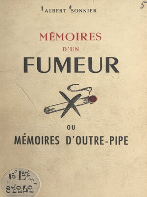 cover image of Mémoires d'un fumeur